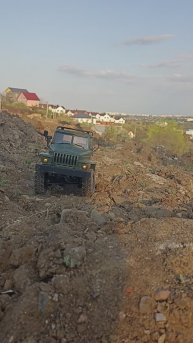 Урал wpl b36 медленно ползёт по локации #rc #rctruck #rccar #crawler #wpl #wplrc #scale #урал