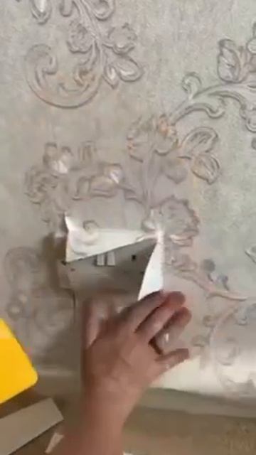 Лайфхак который пригодится при поклейки обоев