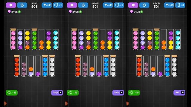 Сортировка мячей игра видео 098