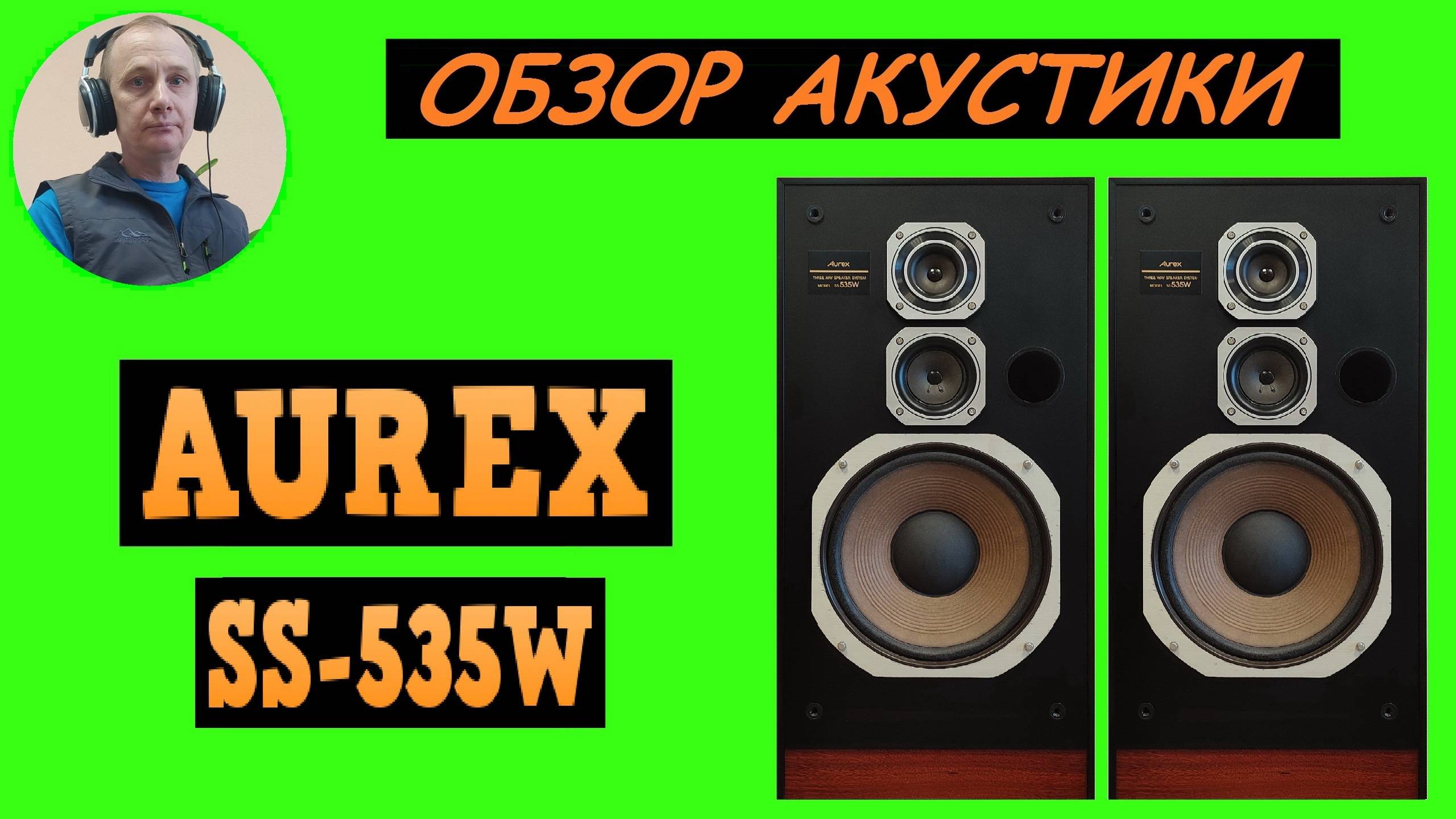 Обзор акустической системы AUREX SS-535W