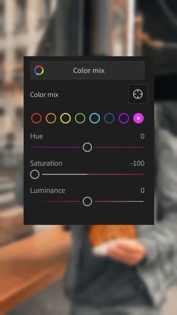 Smooth Faded Aesthetic Look - Lightroom Mobile Tutorial #shorts