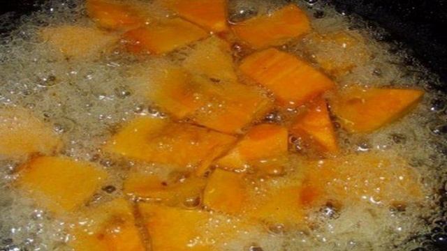 Карамелизированая тыква