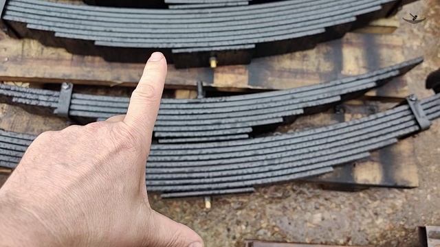 Арт.1315 Комплект усиленных задних рессор для Исузу FVR 34.