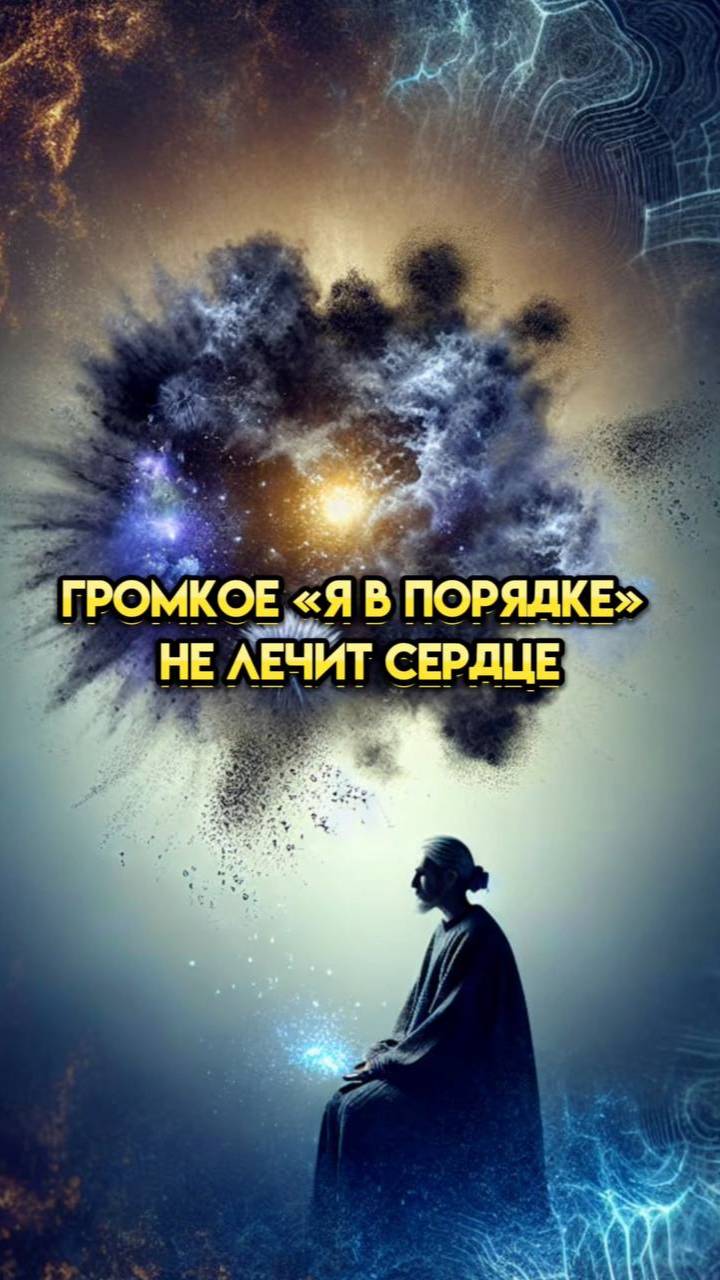 Громкое «я в порядке» не лечит сердце! #отпуститьобиду #больвтеле #исцелениедуши
