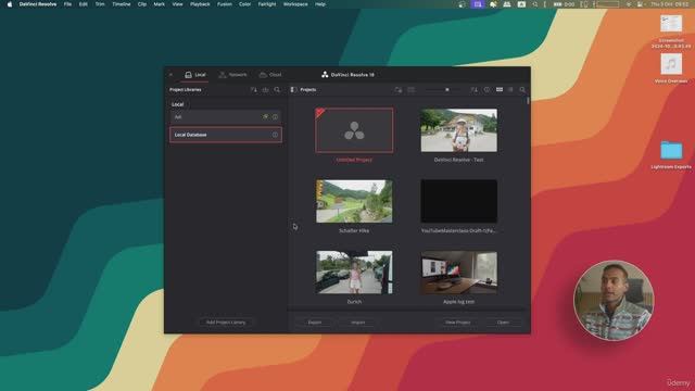 Davinci resolve - 2.1 -Project Settings (Обучение)