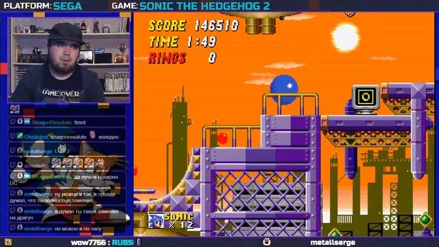 SONIC THE HEDGEHOG 2 ► SEGA ► ПРОХОЖДЕНИЕ