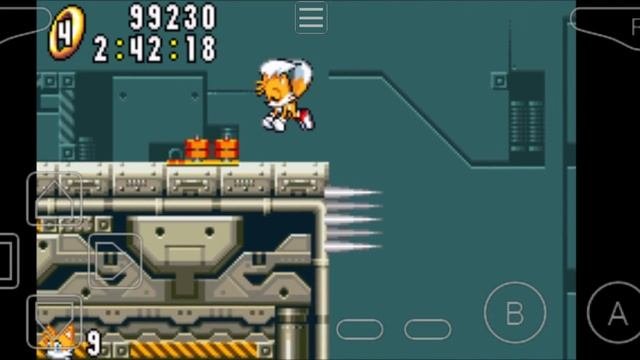 Тренировочное прохождение sonic advance за тейлза
