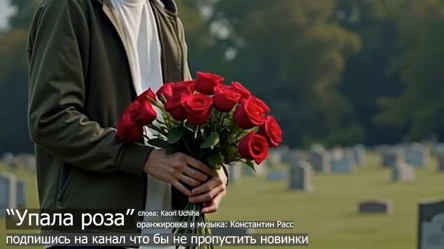 "Упала роза" песня новинка
