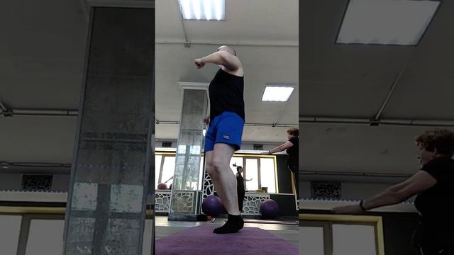 Jumping Jacks. Скручивания. Растяжка. Кардиоблок. Фитнес. Аэр