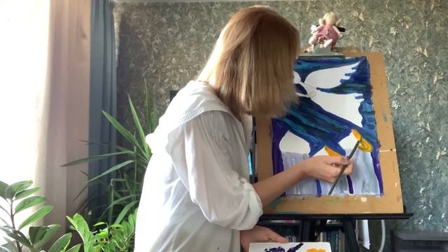 0:02 / 22:33Рисуем дома: "Ангел мой" (для детей от 6  лет). Виде