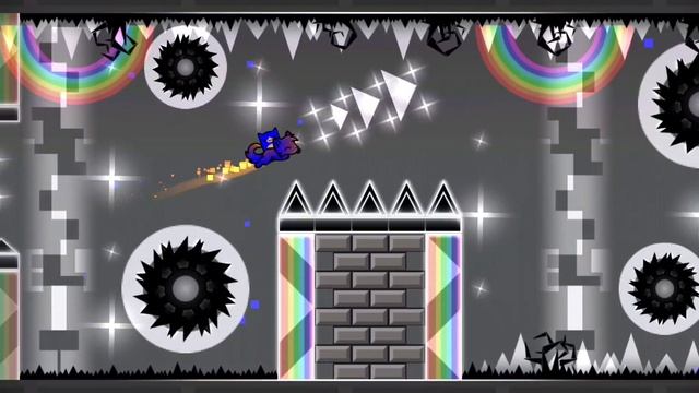 ПРОШËЛ 2 САМЫХ ЛЕГКИХ EASY ДЕМОНА В GEOMETRY DASH