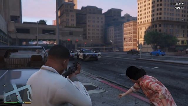 Let's play GTA 5 - рубилово с ментами