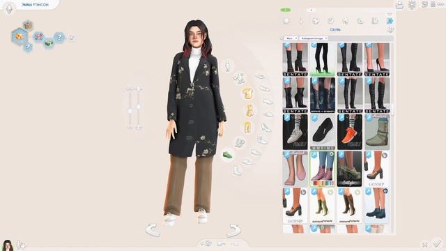 ♡ Розы и Фиалки | Sims 4 CAS ♡