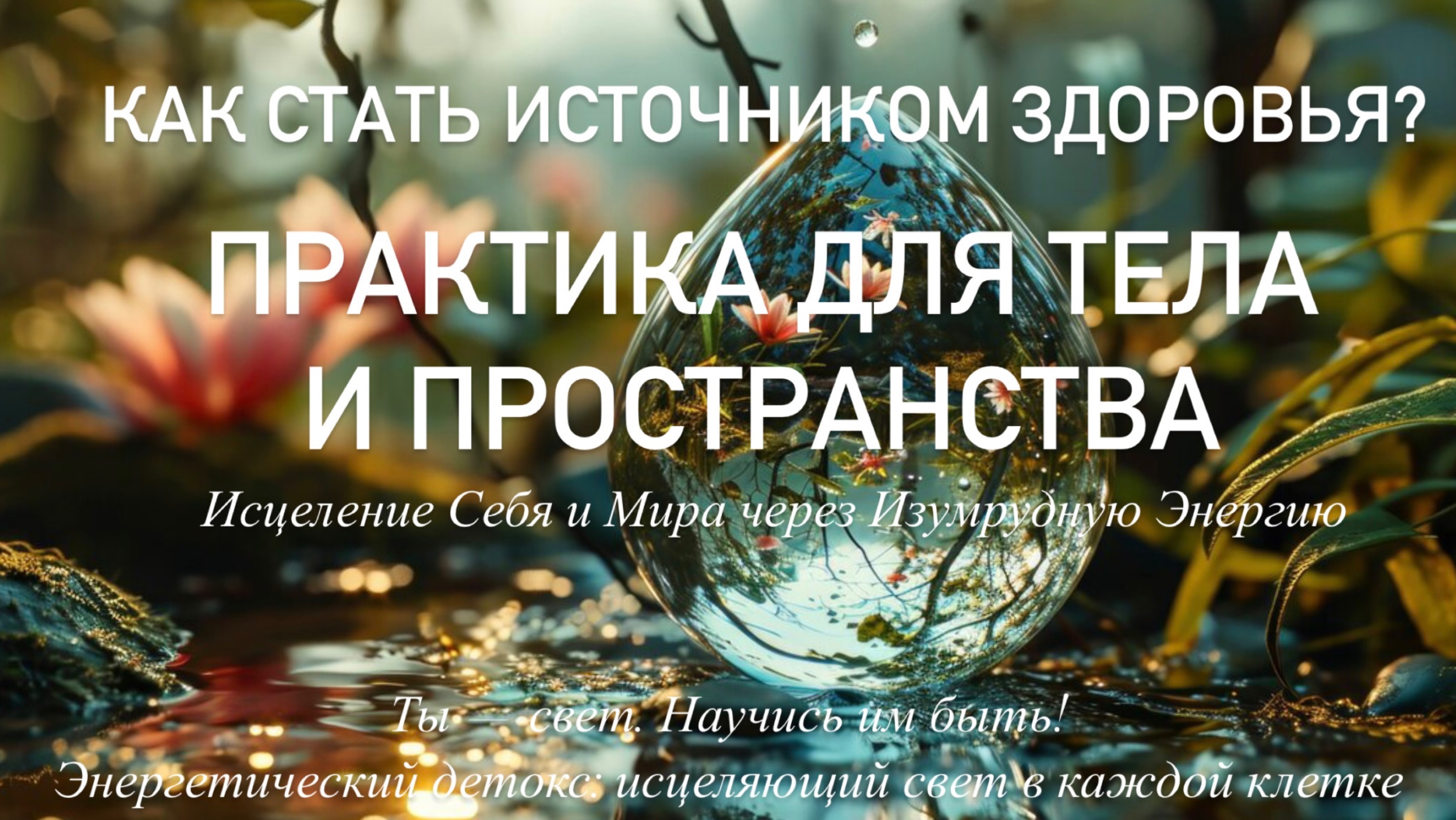 Исцеляющая Энергия Изумрудного Света: Медитация для здоровья, изобилия и гармонии с Вселенной 🪷