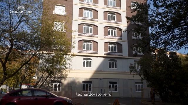 Отделка отеля искусственным камнем для навесных вентилируемых фасадов от компании «Леонардо Стоун»!