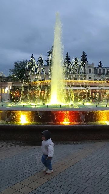 Кисловодск😍🌆,поющие фонтаны⛲Путешествие по России 🇷🇺 #shorts #shortvideo #кисловодск #отпуск