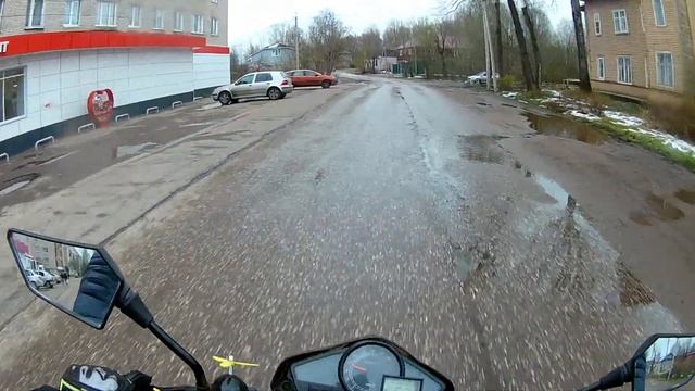 Мотоцикл WELLS CBR 300 и Урал / открыли сезон!