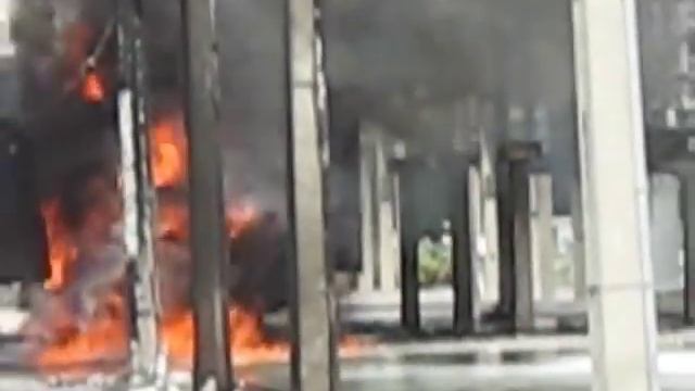 Горит трансформатор 230/69 кВ