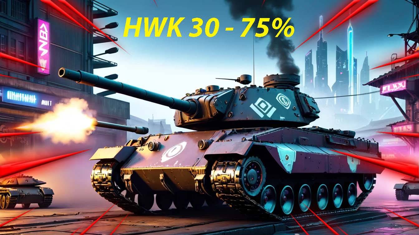 HWK 30  - 75% Мир танков