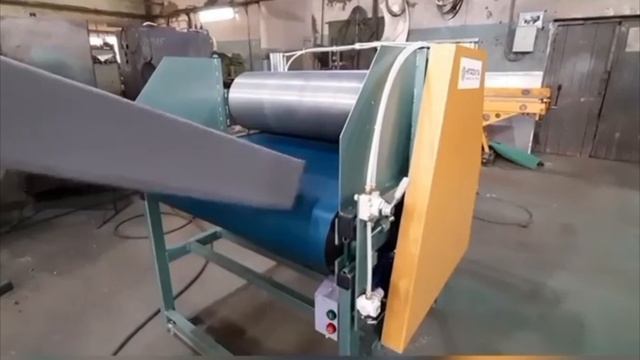 Вальцы для прокатки формованных изделий из поролона.mp4