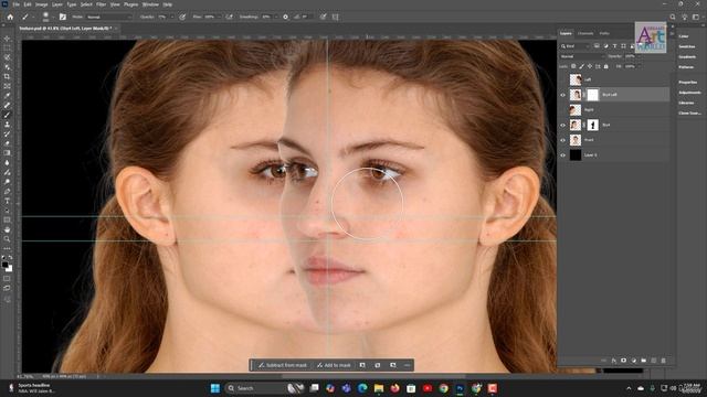 1 -Masking & Blending Front and Side Views Seamlessly