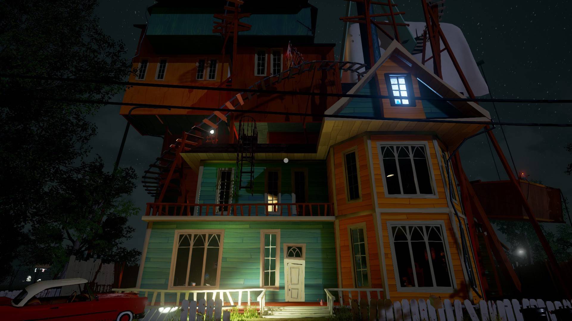 У соседа тьма тьмущья!Hello neighbor alpha 3