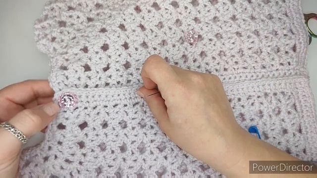 Crochet #98 How to crochet springs/ summer lace cardigan for girls / Part 2
