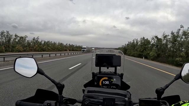 День 3. Хороший перегон, поломка BMW. Путешествие на мото