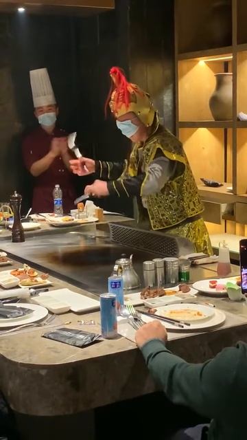uAuiygxD9IU - Lifestyle Beautiful Train Teppanyaki street food,restaurant,BBQ,Pub street#Short#Short