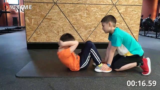 Елистратов Егор. Иду на рекорд. Пресс. Народные игры ГТО Спортлото.