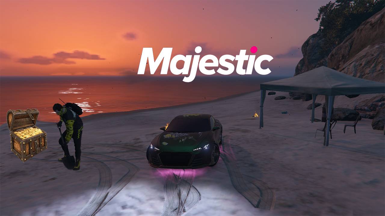 Играем в Majestic RP #4 В поисках клада