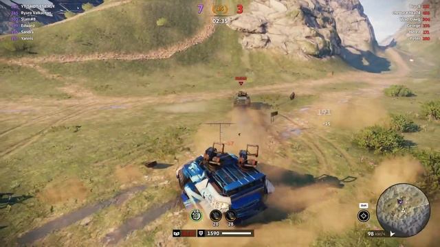 НОВОЕ ОРУЖИЕ В КРОССАУТ - РОК: Фиол Фортуна | Crossout gameplay