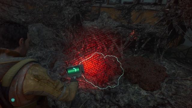 Regeneration - Мужчина в защитном костюме исследует аномаль?