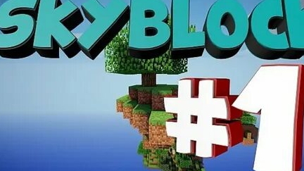 НОВАЯ РУБЛИКА!!!: МАЙНКРАФТ НО Я ИГРАЮ В СКАЙБЛОК😂😅🤩 * было очень смешно "