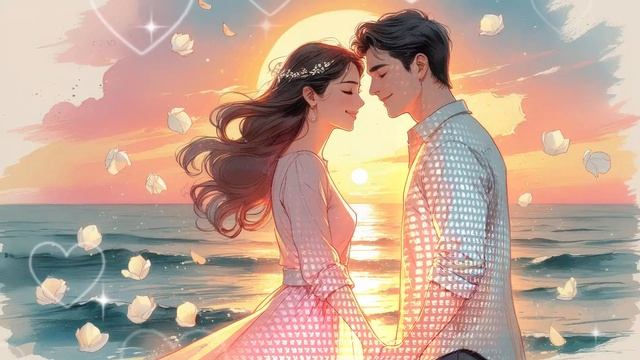 Имя твое – из лепестков белых роз 🌹🎶  Романтическая