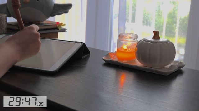 Rain Sounds for Study ️ | 1 HOUR STUDY WITH ME | No Break+Timer