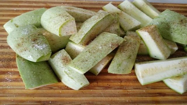 Кабачки запечённые в духовке