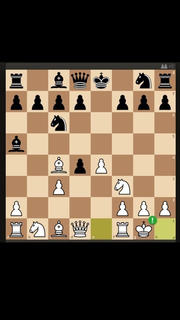 Побеждаем белыми в 1.е4 е5#shorts #chess #ловушки в шахматах