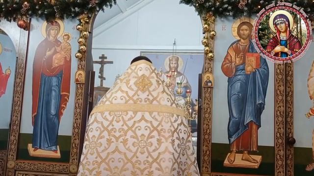 Литургия в день Крещения Господня