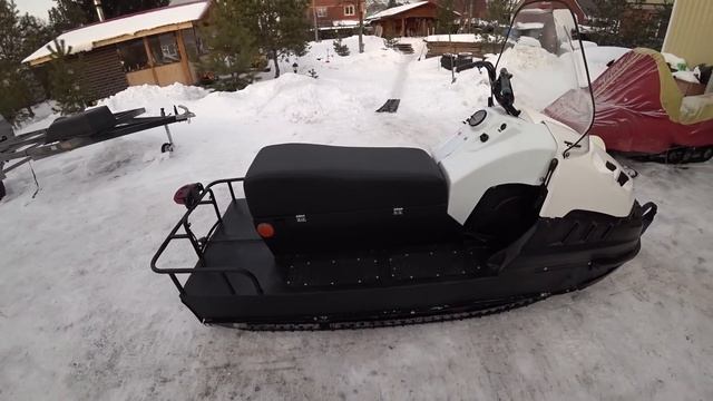 Снегоход Буран 4ТД по днищу рынка!