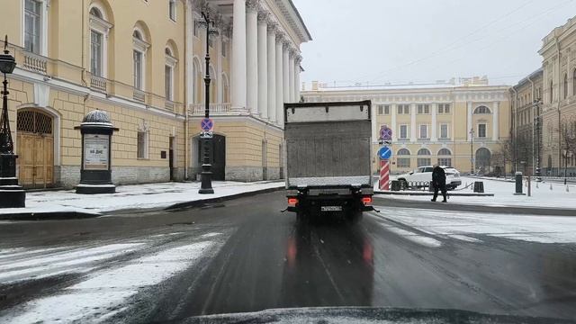 2025.02.02. Погода Петербург. 10:26. -2°. Начался Снегопад!!!