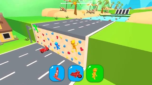 FUNNY GAMES - SHAPE SHIFTING RUN All Levels Gameplay Walkthrough Android, ios max M4JUY