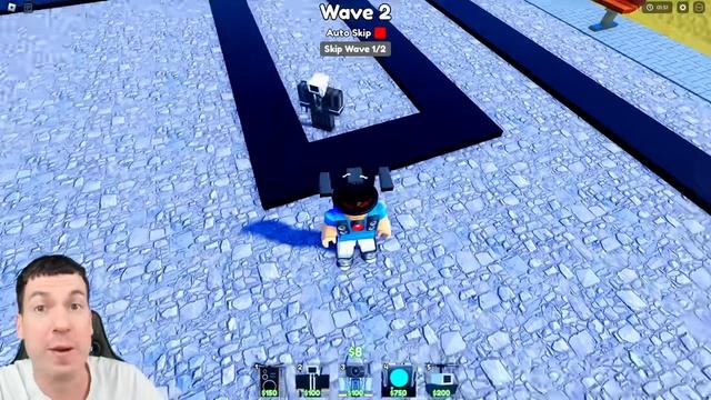 ВЛАДУС ИГРАЕТ  😱 1000 ＊БЕЗУМНЫХ＊ СКИБИДИ ТУАЛЕТОВ против ＊ГЛУПОГО＊ НУБА в Roblox !