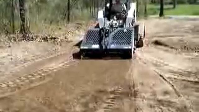 Грабли с бункером Bobcat