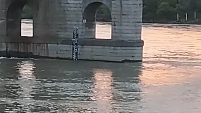 Река Абакан сегодня/вода прибывает/20.05.25г