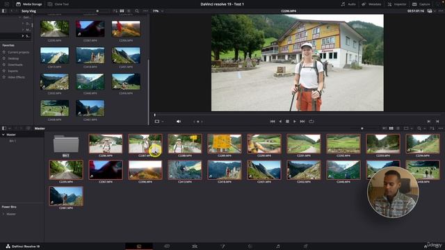 Davinci resolve - 2.5 -Media Page Overview (Обучение)