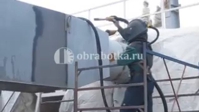Пескоструйная очистка металла - obrabotka.ru