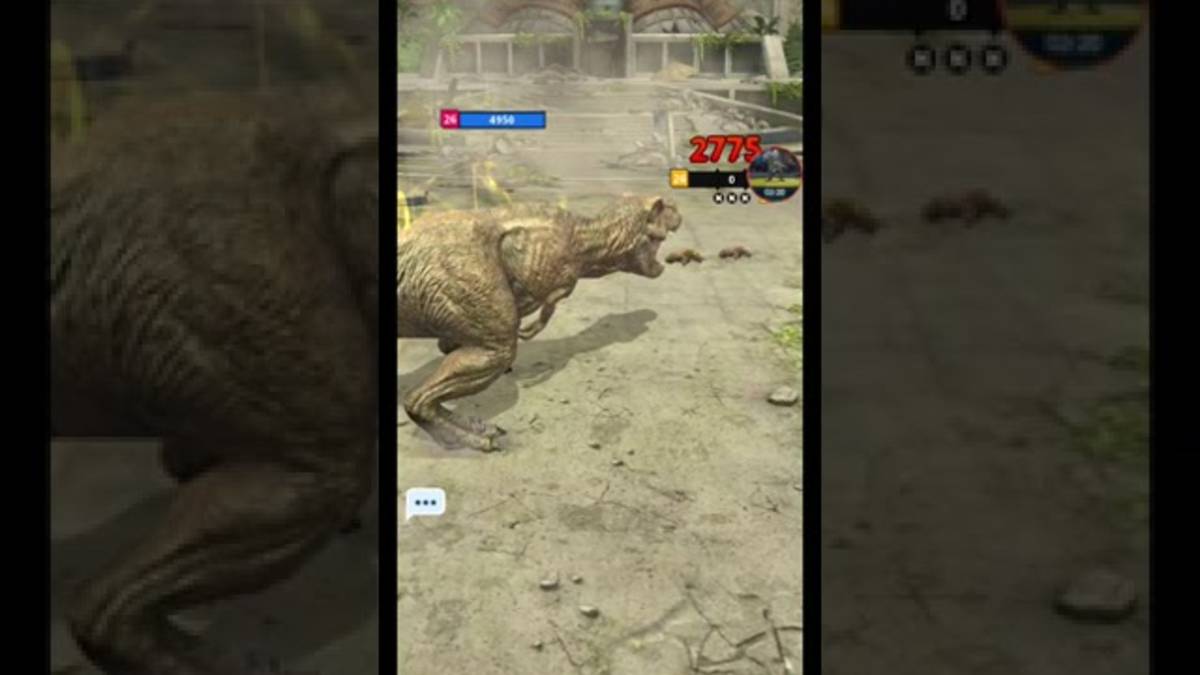 Дружеский бой с Артёмом в Jurassic World Alive