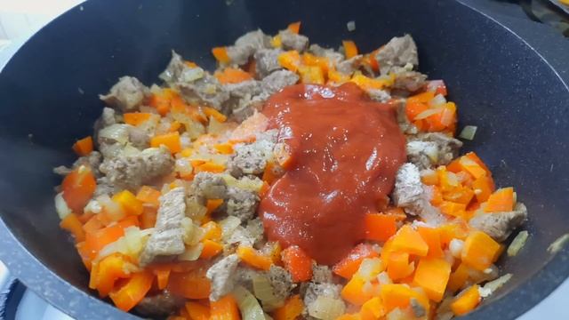 Худеем на макаронах. ИДЕАЛЬНЫЕ СПАГЕТТИ с мясом и овощ