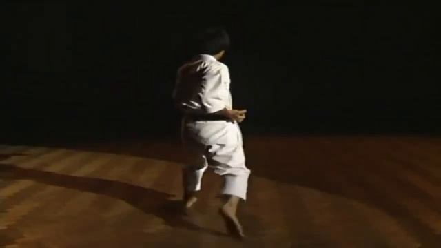Ката «Тайкёку-шодан» - 9 кю (Желтый пояс) Hirokazu Kanazawa (Хирокадзу Канадзава).